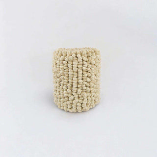 Pebble pouf moon white 46cm - Het Adres