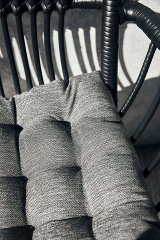 Tuinstoel Brea zwart 83cm - Het Adres