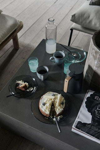 Fles met dop Farma helder 32cm - Het Adres