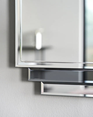 Art deco spiegel 50x130cm van House Doctor, in een gestileerde detailopstelling