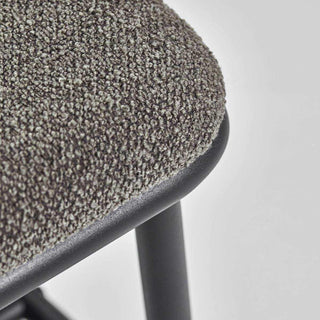Bank Toda bruin 100cm van House Doctor, recht van voren met vorm en afwerking zichtbaar