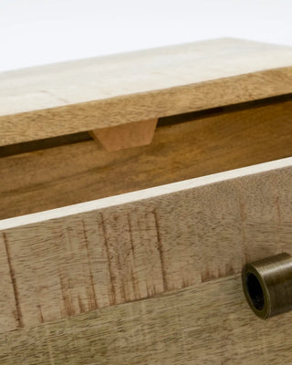 Bedsi naturel wandtafel mangohout 35cm van House Doctor, vanuit een aanvullend productaanzicht