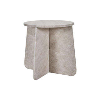 Bijzettafel Marb beige 48cm van House Doctor, vrijstaand en duidelijk afgebeeld
