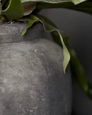 Bloempot Rustik betonlook 19cm van House Doctor, in een gestileerde detailopstelling
