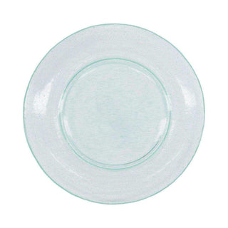 Bord Rain blauw glas 27cm - 2 stuks van House Doctor, met de achterzijde en constructie zichtbaar