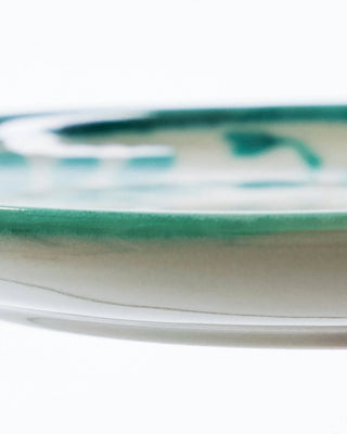 Bordenset Diva groen Ø13 cm - set van 3 van House Doctor, van dichtbij met materiaal en afwerking zichtbaar