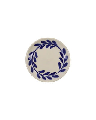 Bordjes Diva Blauw 13cm - 3 stuks van House Doctor, van opzij met vorm en constructie zichtbaar