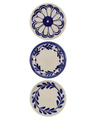Bordjes Diva Blauw 13cm - 3 stuks van House Doctor, duidelijk als hoofdfoto afgebeeld