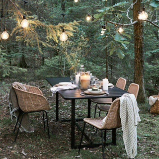 Outdoor table Helo black 200cm - Het Adres