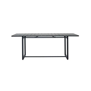 Buitentafel Helo zwart 200cm van House Doctor, als vrijstaande productfoto