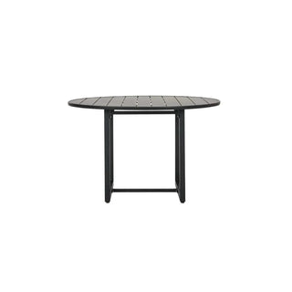 Buitentafel Helo zwart rond 120cm van House Doctor, als vrijstaande productfoto