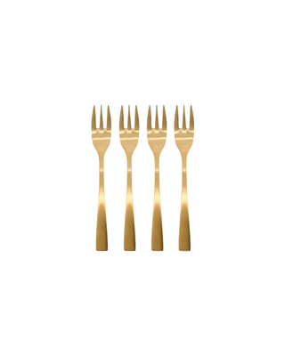 Cakevork Golden Goud - 4 stuks van House Doctor, duidelijk als hoofdfoto afgebeeld