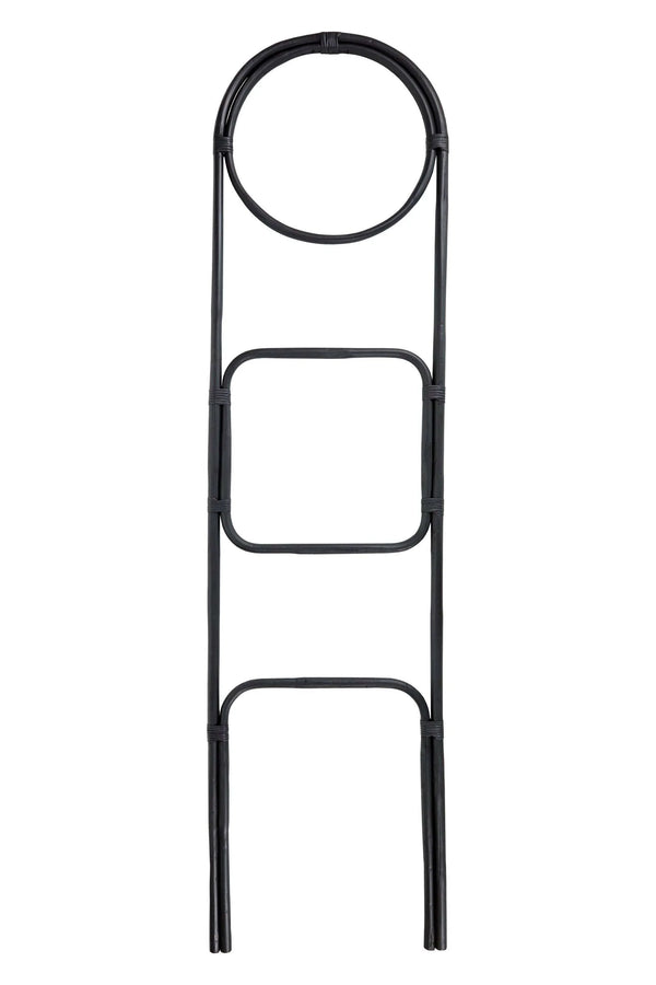 Dekoleiter schwarz 180cm