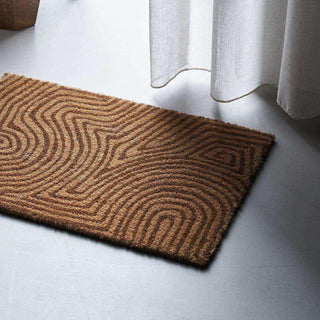Deurmat Trip naturel 60x40cm van House Doctor, toegepast in een sfeervolle interieursetting