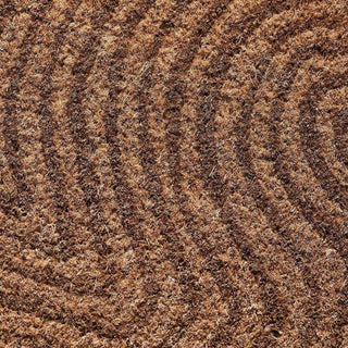 Deurmat Trip naturel 90x60cm van House Doctor, van dichtbij met materiaal en textuur zichtbaar