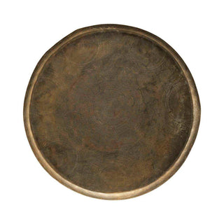 Tablett Jhansi antikes Kupfer 80cm - Het Adres