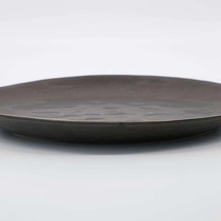 Assiette à dîner Rustic gris foncé 27cm - Het Adres