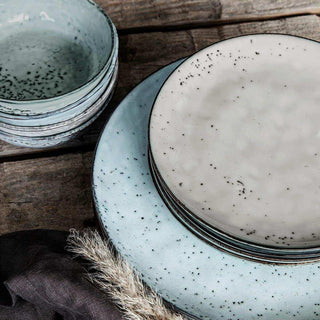 Dinner plate Rustic grey blue 27.5cm - Het Adres