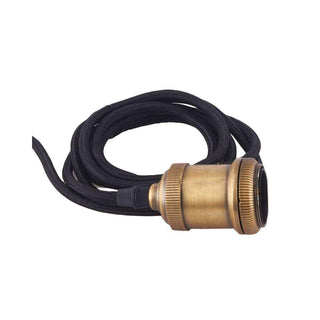Socket / holder Fly E27 socket brass - Het Adres