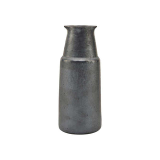 Zwarte keramische Pion fles van House Doctor, 18 cm hoog