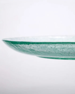 Glazen bord Rain aqua 21cm - 2 stuks van House Doctor, vanuit een aanvullend productaanzicht