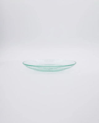 Glazen bord Rain aqua 21cm - 2 stuks van House Doctor, van dichtbij met materiaal en afwerking zichtbaar