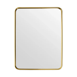 Gouden spiegel met afgeronde hoeken 60x80cm van House Doctor, duidelijk als hoofdfoto afgebeeld