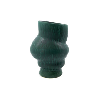 Groene vaas Disc 25cm van House Doctor, duidelijk als hoofdfoto afgebeeld