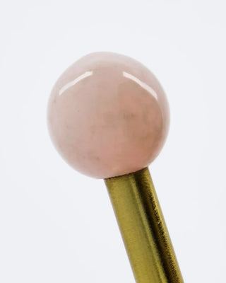 Haak Ball Roze 8cm - 2 stuks van House Doctor, schuin bekeken met vorm en afwerking zichtbaar
