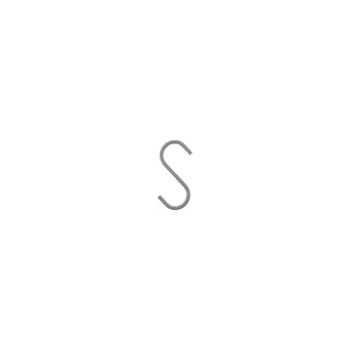 Hook Snap small silver set of 6 - Het Adres