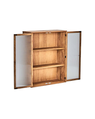 Hangkast Balance bruin 100cm van House Doctor, vanuit een aanvullend productaanzicht