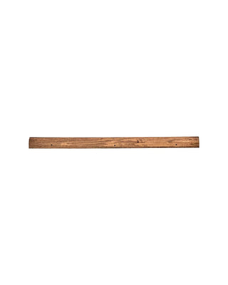 Hangkast Balance bruin 100cm van House Doctor, schuin van voren met vorm en afwerking zichtbaar