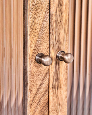 Hangkast Balance bruin 100cm van House Doctor, in een gestileerde detailopstelling