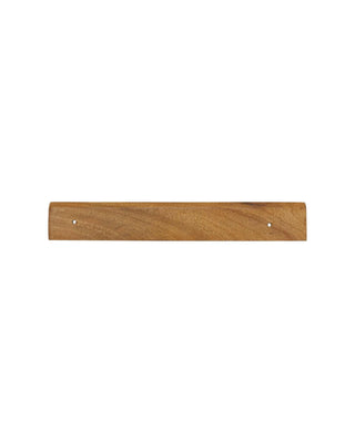 Hangkast Montre bruin 51cm van House Doctor, van opzij met vorm en constructie zichtbaar