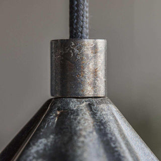 Hanglamp Flola antiek bruin 30cm van House Doctor, van dichtbij met materiaal en textuur zichtbaar