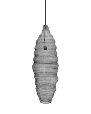 Hanglamp Mesh geborsteld zilver 100 cm van House Doctor, duidelijk als hoofdfoto afgebeeld