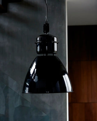 Hanglamp Volumen zwart metaal 35cm van House Doctor, in een gestileerde detailopstelling