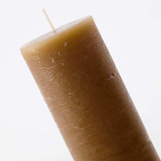 Kerze Rustic camel 15cm – 2 Stück – Het Adres
