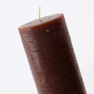 Kerze Rustic cognac 15cm – 2 Stück – Het Adres
