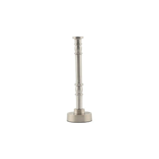 Kaarsenstandaard Jersey zilver geoxideerd 20cm van House Doctor, duidelijk als hoofdfoto afgebeeld