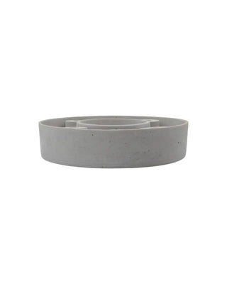 Kaarsenstandaard The Ring Grijs 28cm van House Doctor, duidelijk als hoofdfoto afgebeeld