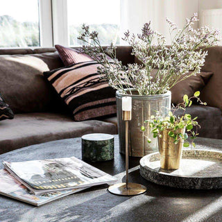 Kerzenhalter Anit gold 20cm - Het Adres