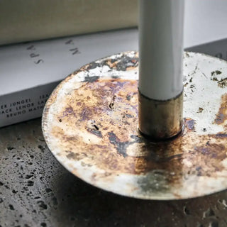 Kandelaar Simb antiek 4cm - 2 stuks van House Doctor, in een gestileerde detailopstelling