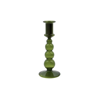 Kandelaar Vidro groen glas 19cm van House Doctor, duidelijk als hoofdfoto afgebeeld