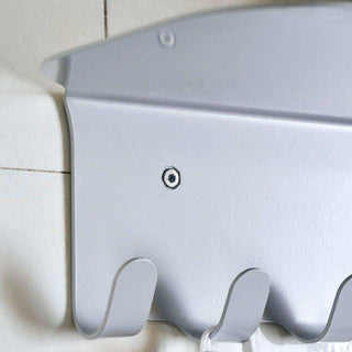 Kapstok Book lichtgrijs 60cm van House Doctor, van dichtbij met materiaal en textuur zichtbaar