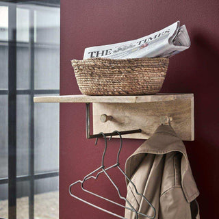 Kapstok Sate naturel 35cm van House Doctor, toegepast in een sfeervolle interieursetting