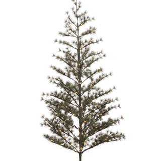 Kerstboom Pin natuur 220cm van House Doctor, met een close-up van de afwerking