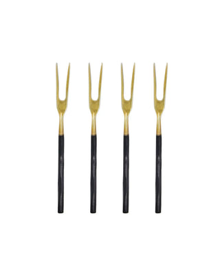 Keukengerei Fork Antiek brons - 4 stuks van House Doctor, duidelijk als hoofdfoto afgebeeld