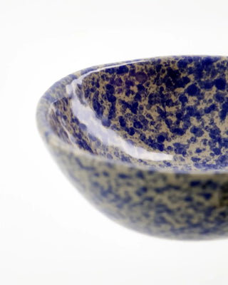 Kommen Diva Blauw 8 cm - 3 stuks van House Doctor, van opzij met vorm en afwerking zichtbaar
