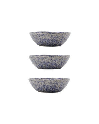 Kommen Diva Blauw 8 cm - 3 stuks van House Doctor, duidelijk als hoofdfoto afgebeeld